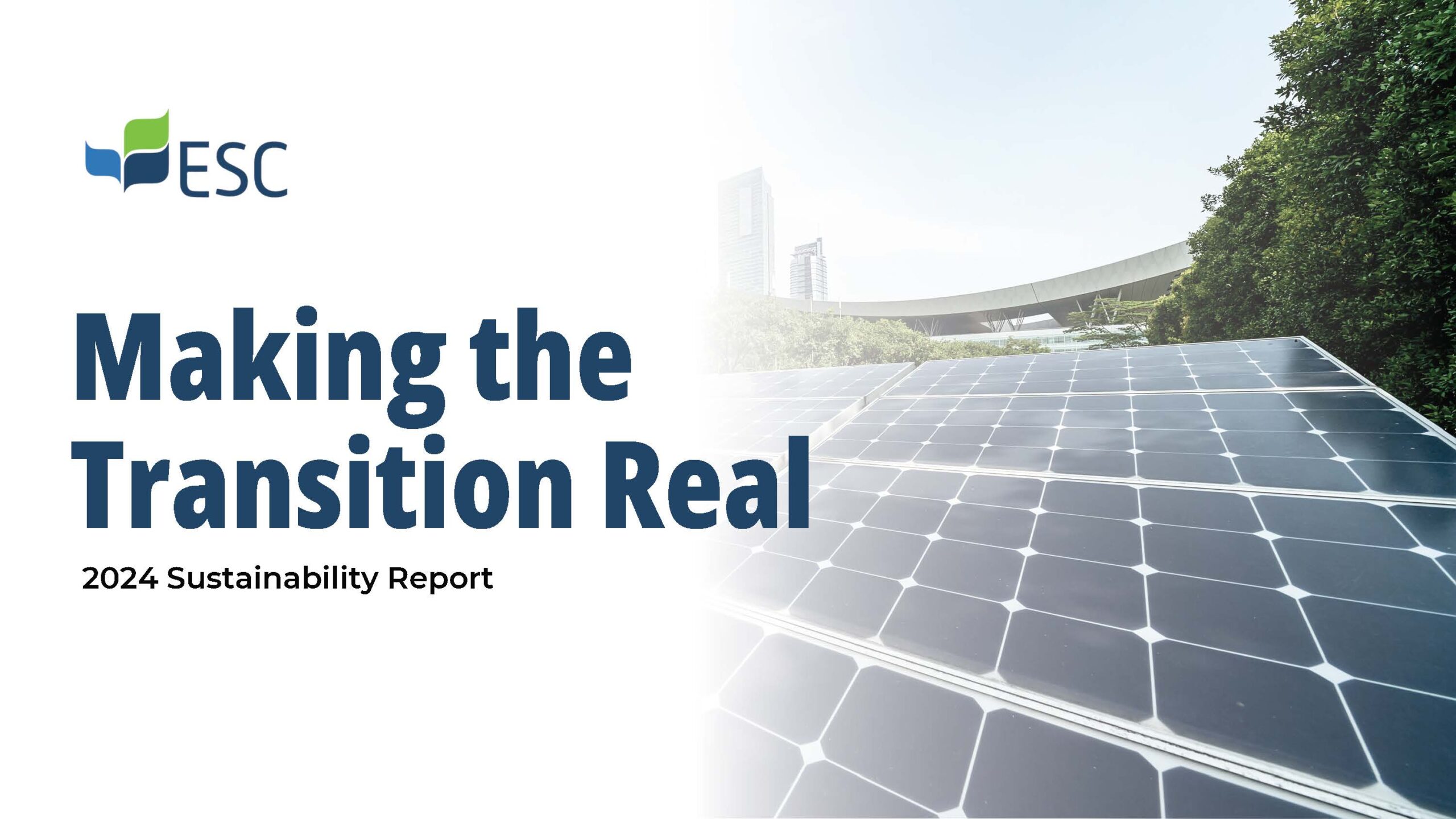 ESC Sustainability Report 2024