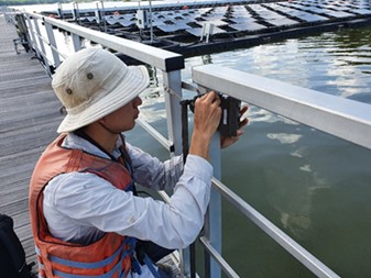 ESC undertakes in-depth Environmental Impact Study at one of the World’s Largest Floating Solar PV Systems